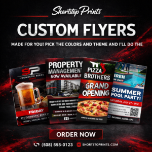 custom flyers/postcards